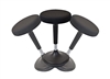 Uncaged Ergonomics Wobble Stool - BLACK