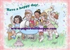 "Have A Happy Day!" Notecards