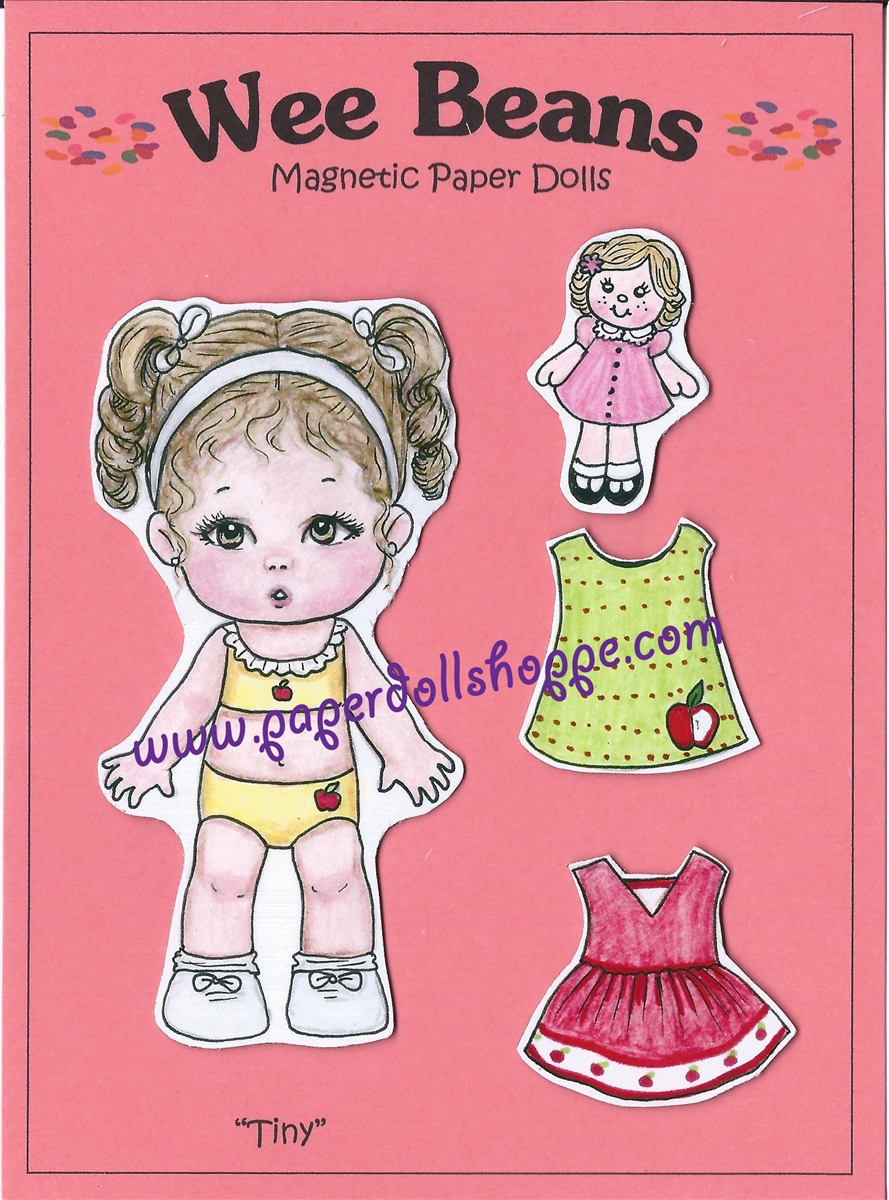 Tiny Wee Bean Magnetic Doll Set