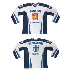 Suomi Finland Ice Hockey Jersey, Kids' sizes