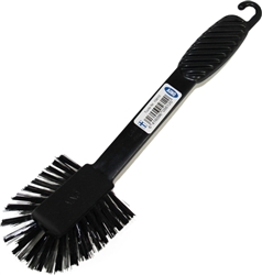 Sini AINO Finnish dishbrush, made of horse tail hair, soft, black