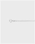 Kalevala Koru Jewelry Oval Pea Chain Extension, silver, 5 cm