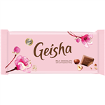 Fazer GEISHA Chocolate Bar with soft hazelnut filling, 100 g