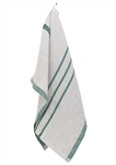 Lapuan Kankurit USVA Towel, 48x70 cm, linen/aspen green, soft washed 100 % linen