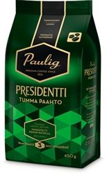 Paulig PRESIDENTTI Dark Roast Coffee Beans, 450 g
