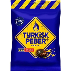 Fazer TYRKISK PEBER Xhot Original (Turkin Salmiakkipippuri) Candy Bag, 150g