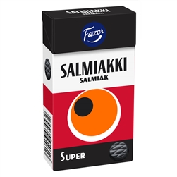 Fazer SUPER SALMIAKKI Salmiac Pastils 38 g