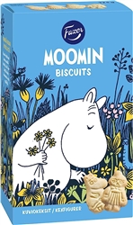 Fazer Moomin Biscuits, small and crunchy cookies, featuring Moomin characters, 175 g
