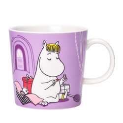 Arabia MOOMIN Mug SNORKMAIDEN (Niiskuneiti), light purple