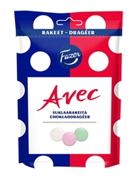 Fazer Avec French Pastilles (Ranskan pastillit) mint covered chocolate candies, 175 g