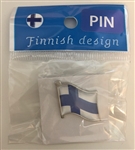 Suomi Finland Flag Pin (Suomen lippu pinssi)