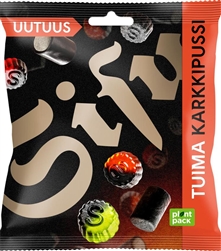 Cloetta SISU TUIMA Semi-Soft Salmiac Candy Mix Bag, 250 g