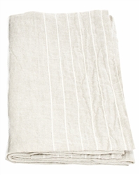 Lapuan Kankurit KASTE Oversize Bath or Beach Towel, LINEN/white, soft-washed 100 % linen