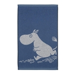 Finlayson MOOMIN (Muumipeikko) Hand Towel, blue/white