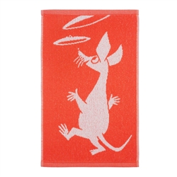 Finlayson MOOMIN NIPSU (Sniff) Hand or FaceTowel, orange