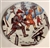 Arabia Finland Wall Plate 1982 'To A New Future', Lapland theme