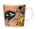 Arabia MOOMIN Mug STINKY (Haisuli), light brown