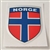 Norge Norway Flag Bumper Sticker