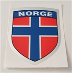 Norge Norway Flag Bumper Sticker