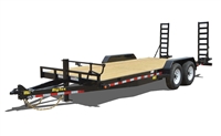 14ET Heavy Duty Tandem Axle Equipment Trailer, trailers, Burgoon Company, Big Tex Trailers