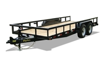 14PI Heavy Duty Tandem Axle Pipe Top Utility Trailer, trailers, Burgoon Company, Big Tex Trailers