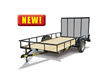 35ES Economy Single Axle Utility Trailer