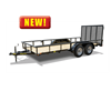 45ES Economy Tandem Axle Pipe Top Utility Trailer