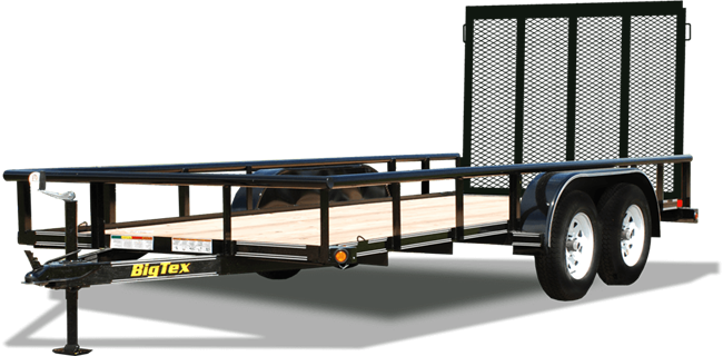 45SS Economy Tandem Axle Pipe Top Utility Trailer, trailers, Burgoon Company, Big Tex Trailers