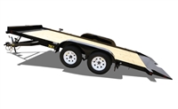 70CT Tandem Axle Car Hauler Tilt Trailer, trailers, Burgoon Company, Big Tex Trailers