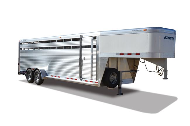 ROUNDUP AL, livestock trailers, Burgoon Company, CM Trailers