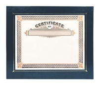 Goes 560-88 Leatherette Frame / Easel (Blue-Gold)