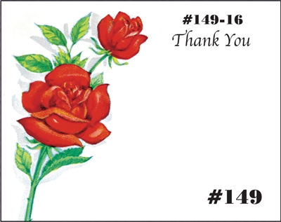 Falls 149 Enclosure Card - Two Red Roses