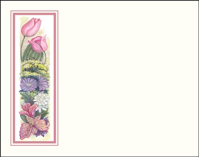 Falls 621 Enclosure Card - Assorted Flowers