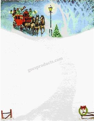 Sleigh Ride Snowy Night