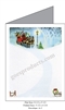 Sleigh Ride Snowy Night Baronial Card