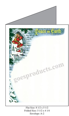 Peace on Earth Baronial Card