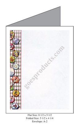 12 Days of Christmas Ornaments Baronial Card