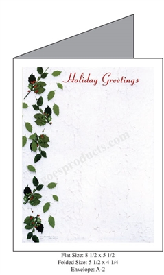 Holiday Greetings with Ivy Baronial Card