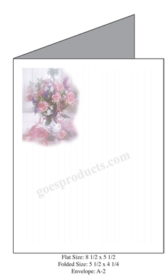 Flowers Baronial Card