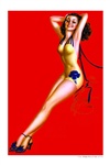 Cover Girl Pinup Poster