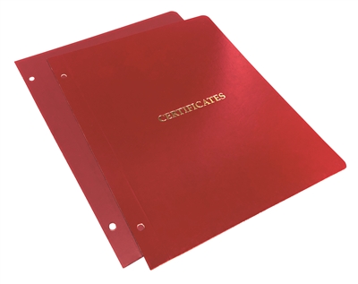 Goes Certificate Binders - Type J