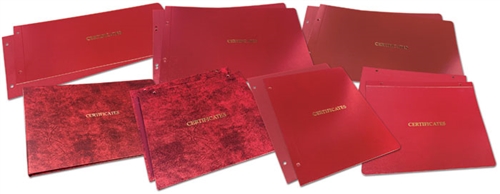 Goes Lithographing - Certificate Binders