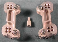 Yam R1 4 Position rear set adapter plate kit