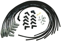 9 MM SPARK PLUG WIRE SET RED - FORD RACING