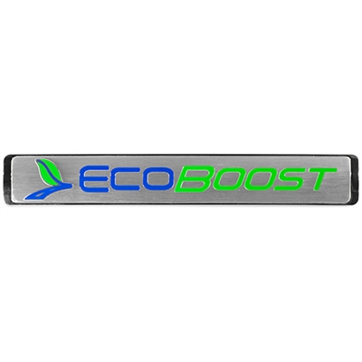 SILVER ECOBOOST EMBLEM-MEDIUM SIZE