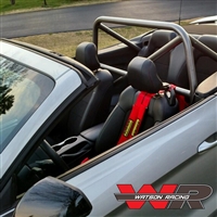 Mustang CONVERTIBLE S550 4-Point Roll Bar - Bolt in Roll Cage 2015-CURRENT
