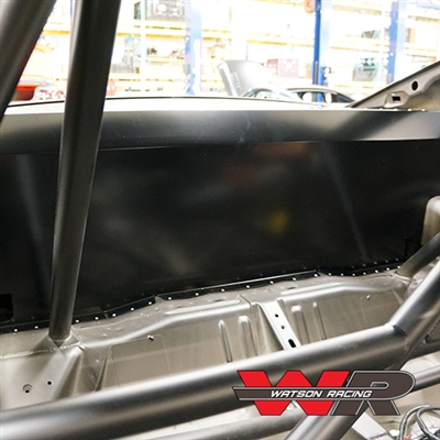 S550 MUSTANG REAR SEAT ALUMINUM BULKHEAD/CLOSEOUT PANEL 2015-CURRENT