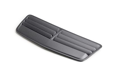 MUSTANG CARBON FIBER HOOD VENT-MATTE (M-16612-MM)