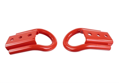 BRONCO REAR TOW HOOK PAIR-RED (M-18954-BTHR)