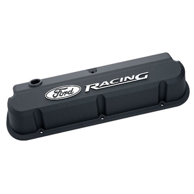 FORD RACING 289-351 SLANT EDGE VALVE COVER BLACK (302-135)
